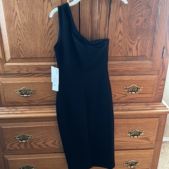 NEW WITH TAGS XS BAILEY 44 Black off the shoulder dress - Picture 2 of 4
